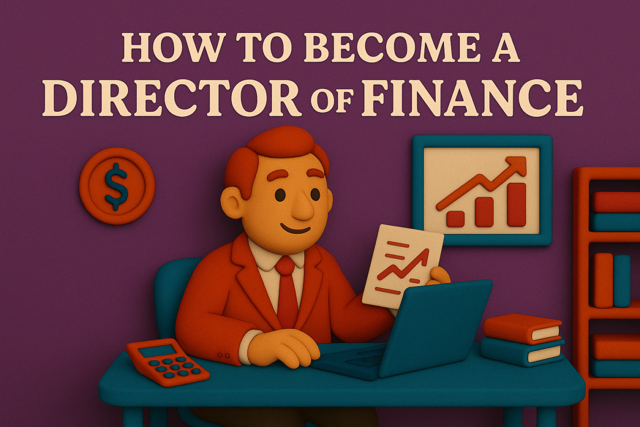how to become a director (head/VP) of finance