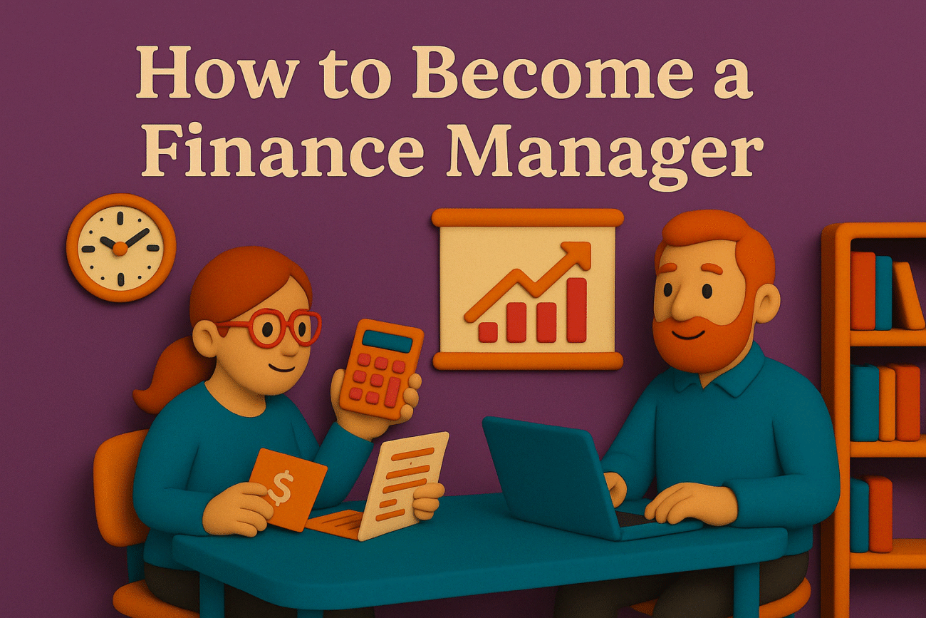 how to become a finance manager / accounting manager