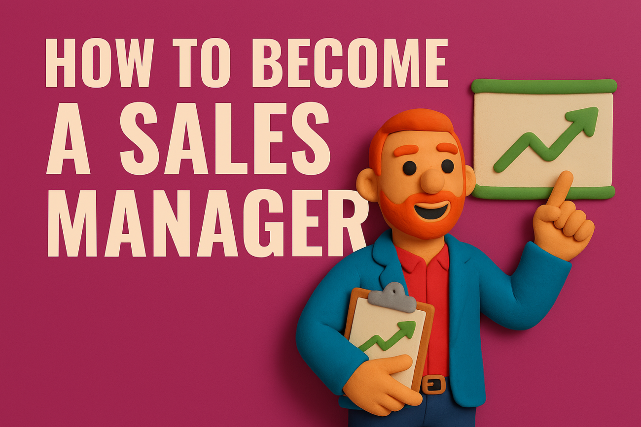 how to become a sales manager