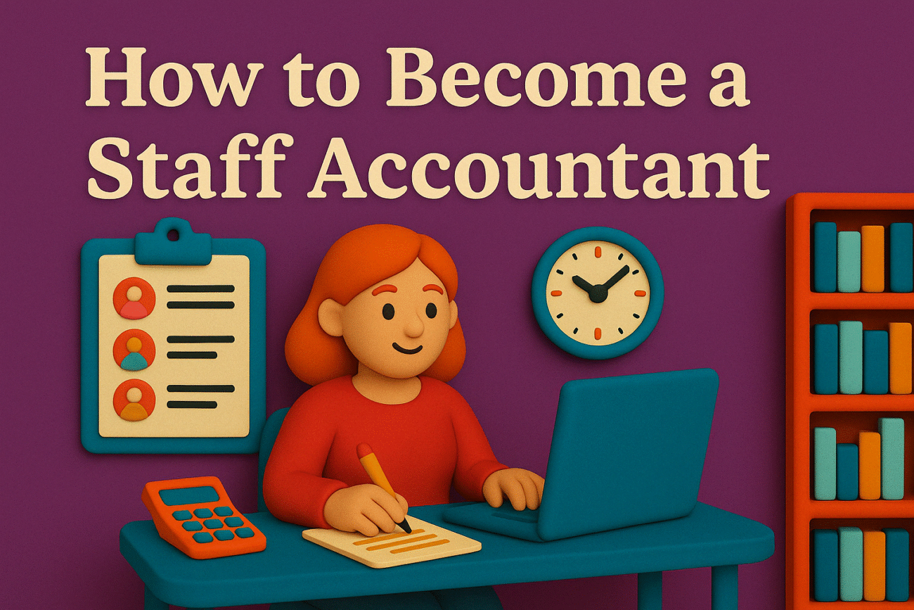 how to become a staff accountant