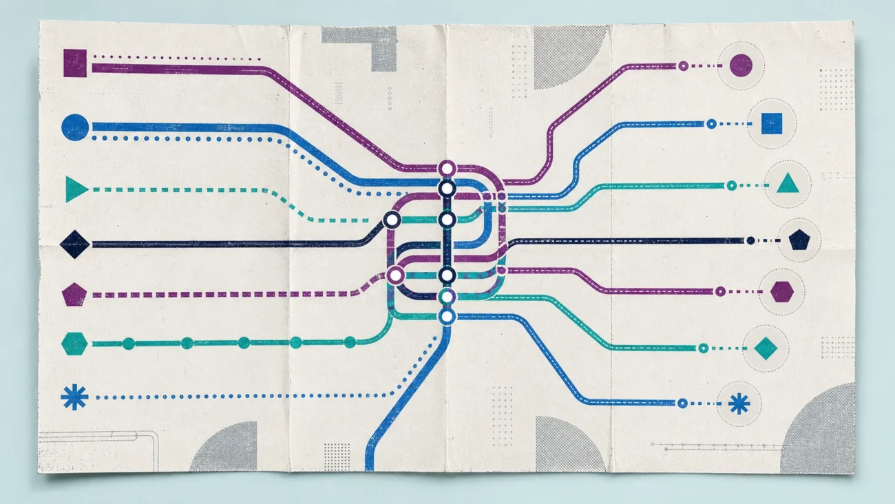 Featured image for Recruitment Channels: How To Build The Right Mix For Recurring Hiring: a tactile editorial signal-desk illustration specific to the article.